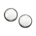 ラルフローレン レディース ピアス＆イヤリング アクセサリー Metal Bead Stud (10 mm) Earrings Silver