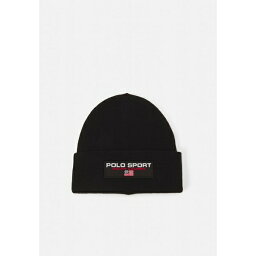 ラルフローレン メンズ 帽子 アクセサリー BEANIE HAT COLD WEATHER UNISEX - Beanie - black