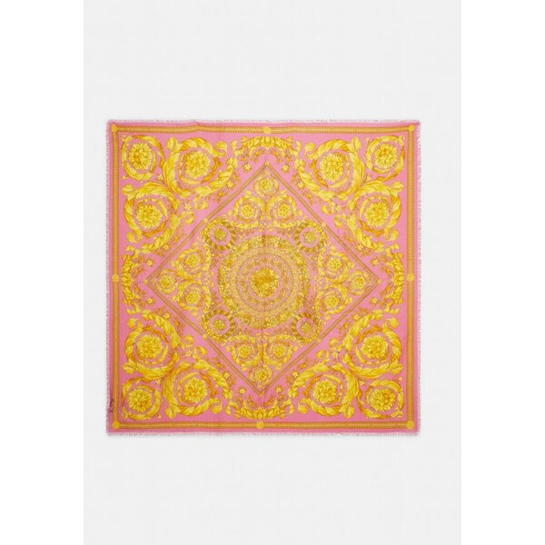 ベルサーチ マフラー（レディース） ヴェルサーチ レディース マフラー・ストール・スカーフ アクセサリー SHAWL - Scarf - pink+gold