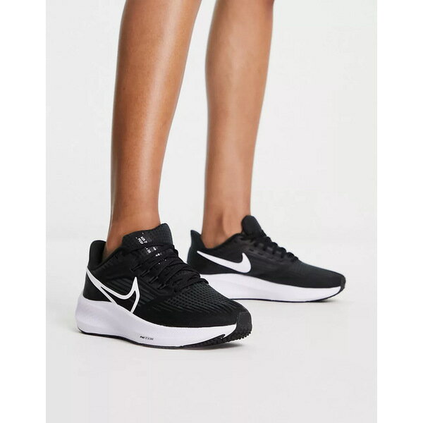 ナイキ レディース スニーカー シューズ Nike Running Air Zoom Pegasus 39 sneakers in black Black