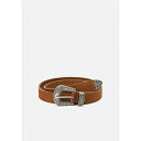 W Y xg ANZT[ LEATHER UNISEX - Belt - light brown