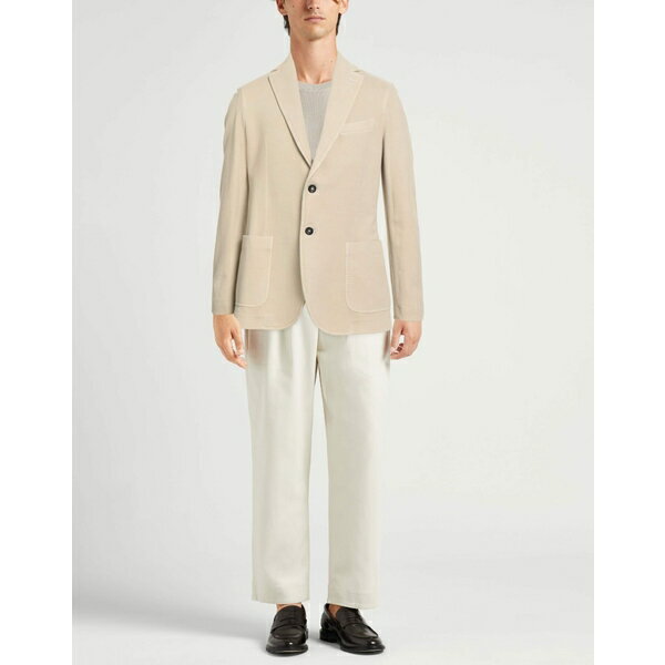 【送料無料】 チルコロ1901 メンズ ジャケット＆ブルゾン アウター Blazers Beige