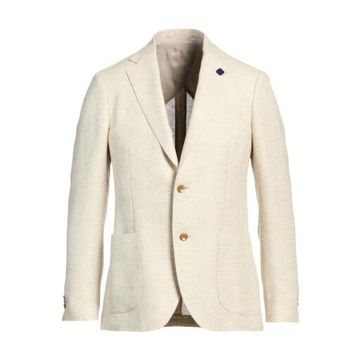 【送料無料】 ラルディーニ メンズ ジャケット&ブルゾン アウター Blazers Beige 【送料無料】 ラルディーニ メンズ ジャケット&ブルゾン アウター Blazers Beige