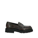 【送料無料】 アッティモネッリズ メンズ スリッポン・ローファー シューズ Loafers Brown