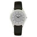 W[fB Y rv ANZT[ WinstonSalem State Rams Medallion Black Leather Wristwatch -