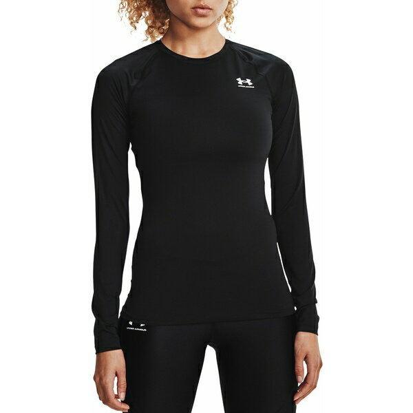 A_[A[}[ fB[X Vc gbvX Under Armour Women's HeatGear Compression Long-Sleeve Shirt Black