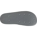 アディダス メンズ サンダル シューズ adidas Men's Adilette Lite Slides Grey/White/Grey 2