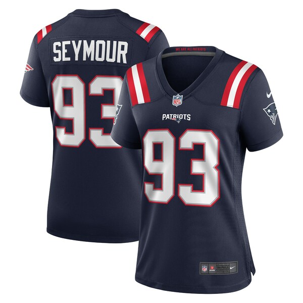 iCL fB[X jtH[ gbvX Richard Seymour New England Patriots Nike Women's Retired Player Game Jersey Navy
