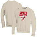 `sI Y p[J[EXEFbgVc AE^[ Worcester Polytechnic Institute Engineers Champion Eco Powerblend Crewneck Pullover Sweatshirt Oatmeal