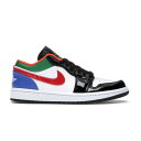 Jordan ジョーダン レディース スニーカー 【Jordan 1 Low Multi-Color Black Toe (Women's)】 サイズ US_W_11.5 White/Hyper Royal-University Red-White
