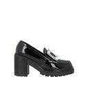 【送料無料】 セルジオロッシ レディース スリッポン・ローファー シューズ Loafers Black