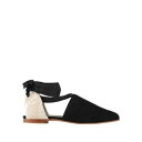 【送料無料】 カスタニエール レディース サンダル シューズ Ballet flats Black(4)