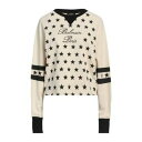 【送料無料】 バルマン レディース パーカー・スウェットシャツ アウター Sweatshirts Beige