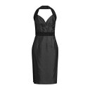 【送料無料】 マックイーン レディース ワンピース トップス Midi dresses Black