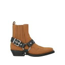 【送料無料】 ガニー レディース ブーツ シューズ Ankle boots Brown