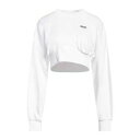 【送料無料】 トミー ヒルフィガー レディース パーカー・スウェットシャツ アウター Sweatshirts White