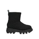 【送料無料】 エリザベスフランキ レディース ブーツ シューズ Ankle boots Black