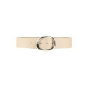 【送料無料】 エリカ・カヴァリーニ レディース ベルト アクセサリー Belts Beige