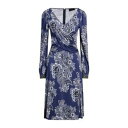 【送料無料】 エトロ レディース ワンピース トップス Midi dresses Blue