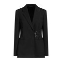 【送料無料】 ジバンシー レディース ジャケット&ブルゾン アウター Blazers Black
