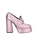【送料無料】 ヴェルサーチ レディース スリッポン・ローファー シューズ Loafers Pink
