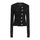 【送料無料】 バルマン レディース カーディガン アウター Cardigans Black