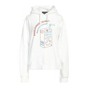【送料無料】 ディースクエアード レディース パーカー・スウェットシャツ アウター Sweatshirts White