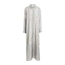 【送料無料】 アリジ レディース ワンピース トップス Maxi dresses Grey