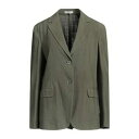 【送料無料】 ボリオリ レディース ジャケット&ブルゾン アウター Blazers Green