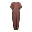 【送料無料】 ファビアナ フィリッピ レディース ワンピース トップス Midi dresses Brown