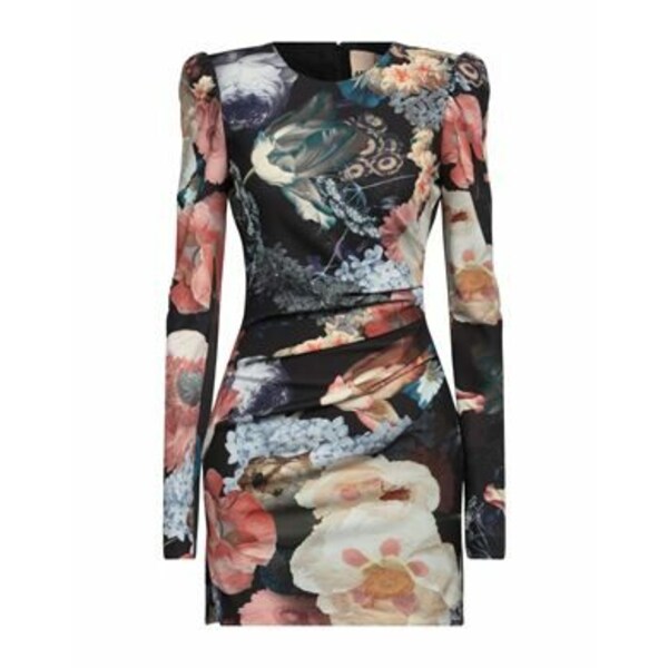 【送料無料】 アニエバイ レディース ワンピース トップス Mini dresses Black
