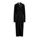 【送料無料】 ランバン レディース ワンピース トップス Maxi dresses Black