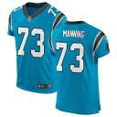 ナイキ メンズ ユニフォーム トップス Carolina Panthers Nike Classic Elite Custom Jersey Blue