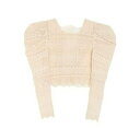 【送料無料】 ウラ・ジョンソン レディース Tシャツ トップス Tops Beige