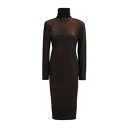 【送料無料】 マティーネ レディース ワンピース トップス Midi dresses Black