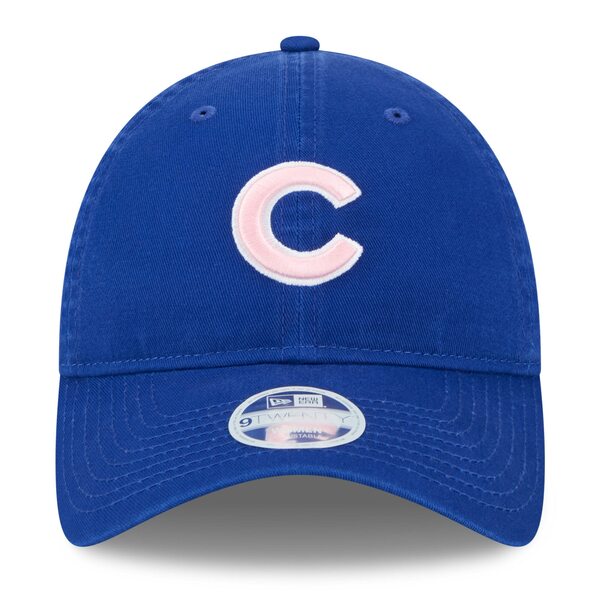 j[G fB[X Xq ANZT[ Chicago Cubs New Era Women's 2024 Mother's Day 9TWENTY Adjustable Hat Royal