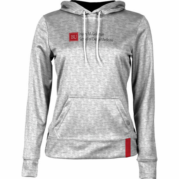 プロスフィア レディース パーカー スウェットシャツ アウター Boston University ProSphere Women 039 s Henry M. Goldman School of Dental Medicine Pullover Hoodie White