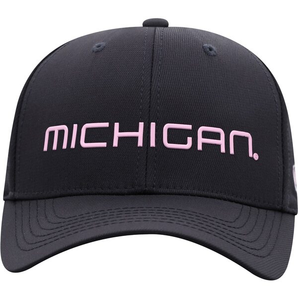 gbvEIuEUE[h fB[X Xq ANZT[ Michigan Wolverines Top of the World Women's Secret Adjustable Hat Black