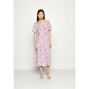 イーブン アンド オド レディース ワンピース トップス Day dress - pink/blue