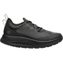 楽天astyキーン メンズ スニーカー シューズ KEEN Men's WK400 Waterproof Walking Shoes Black/Black