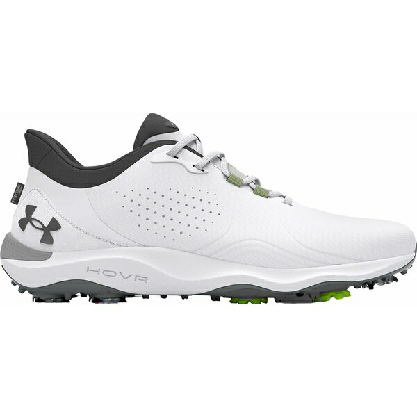 ޡ   ݡ Under Armour Men's Drive Pro Golf Shoes White/White/Gunmetal