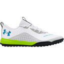 A_[A[}[ fB[X TbJ[ X|[c Under Armour Shadow 2.0 Turf Soccer Cleats White/Yellow