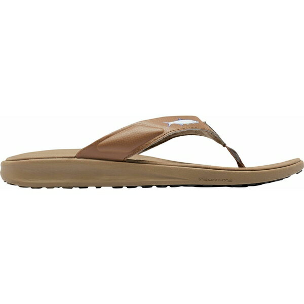 ӥ   塼 Columbia Men's Fish Flip PFG II Flip Flops Truffle