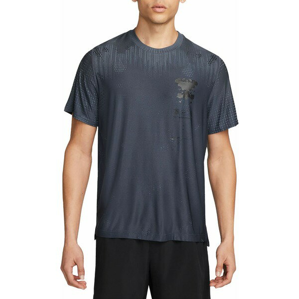 ナイキ メンズ シャツ トップス Nike Men s Dri-FIT ADV APS Short Sleeve T-Shirt Thunder Blue
