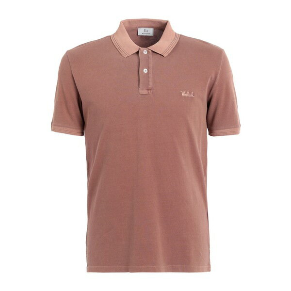 【送料無料】 ウール リッチ メンズ Tシャツ トップス Polo shirts Brown