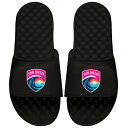 アイスライド メンズ サンダル シューズ San Diego Wave FC ISlide Primary Logo Slide Sandals Black