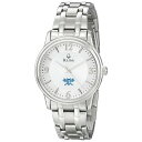 uo Y rv ANZT[ Lawrence Technological University Blue Devils Bulova Stainless Steel Quartz Watch Silver