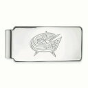 SA[g Y z ANZT[ Columbus Blue Jackets Money Clip Silver