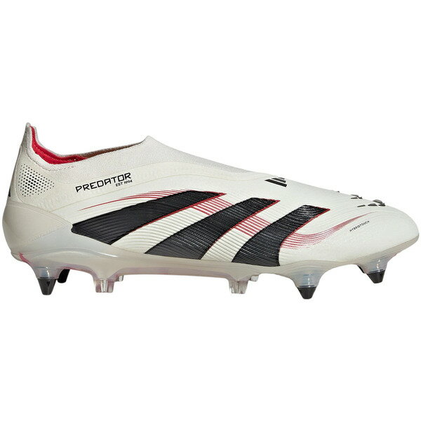 adidas アディダス メンズ スニーカー 【adidas Predator Elite Laceless SG Off White Core Black Pure Ruby】 サイズ US_6(24.0cm) Off White/Core Black/Pure Ruby(4)