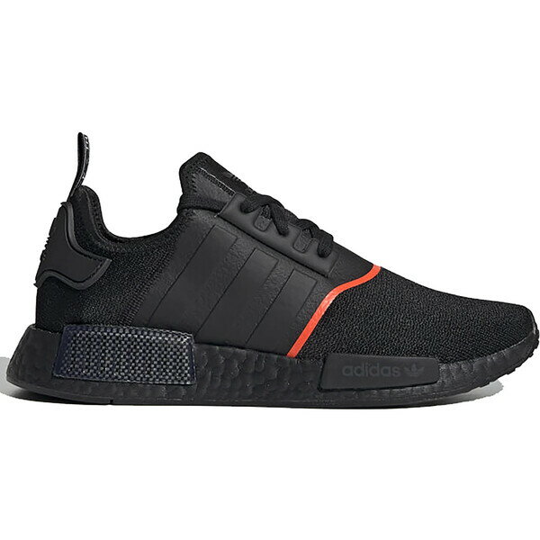 adidas アディダス メンズ スニーカー 【adidas NMD R1 Core Black Solar Red Line】 サイズ US_7(25.0cm) Core Black/Core Black/Solar Red